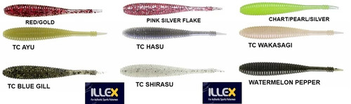 Leurre souple illex - souple, i-shad