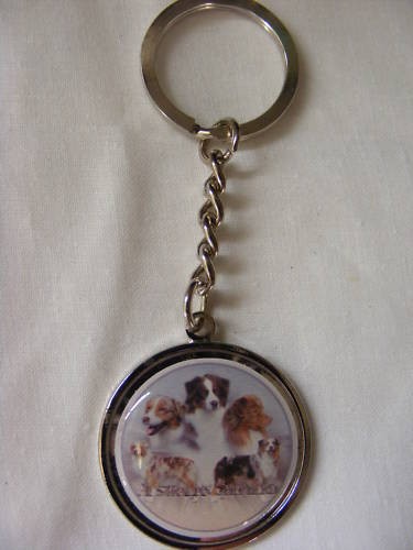 Porte clés métal - métal, chien