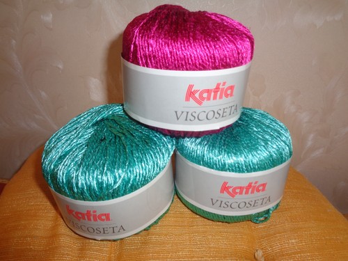 Pelotes soie viscoseta - viscoseta, katia