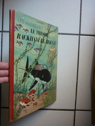 Herge tintin le tresor - tintin, /