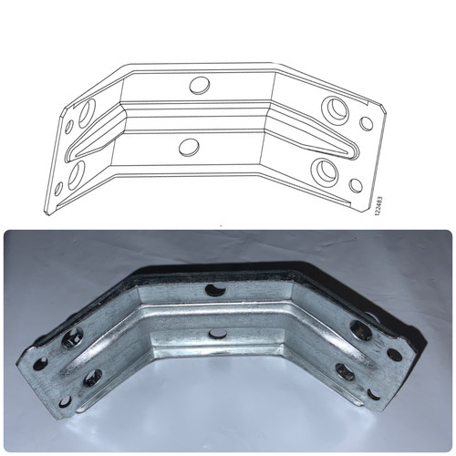 Ikea 122483 corner mount - -,