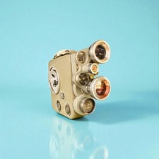 Vintage Eumig C3R 16mm Cine Camera – Multi‑Lens Turret – Circa 1959–1963 – Austr