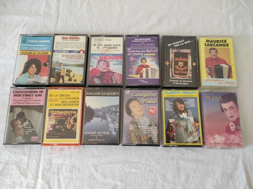 Lot cassettes audio k7 - lot,