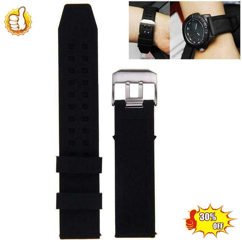 23mm silicone rubber - 23mm, watch