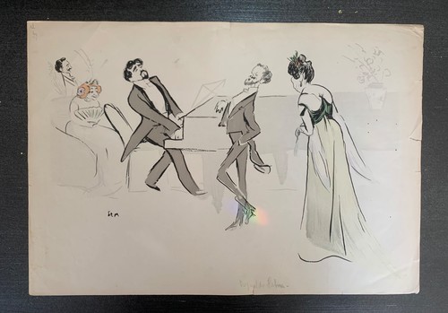 Lithographie sem piano - lithographie,