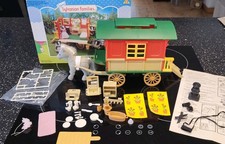 Sylvanian Families Tomy 3165 1st Gypsy Caravan Roulotte Pony Complete Boxed New