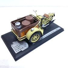 LJ717 SOLIDO Peugeot   triporteur55 TN 1952 milk barrel transport