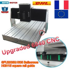 「FR」6040 CNC Router Aluminium Frame Engraver Milling Machine+square rail+80mm