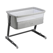 Berceau Cododo - 5 Niveaux - Matelas Inclus - Gris - Maïka