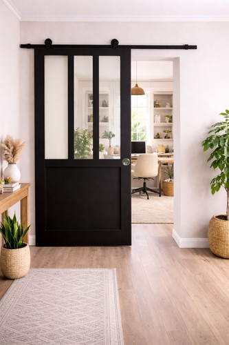 Porte coulissante atelier - porte,