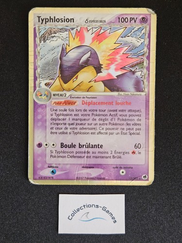 Carte pokémon typhlosion - pokémon,