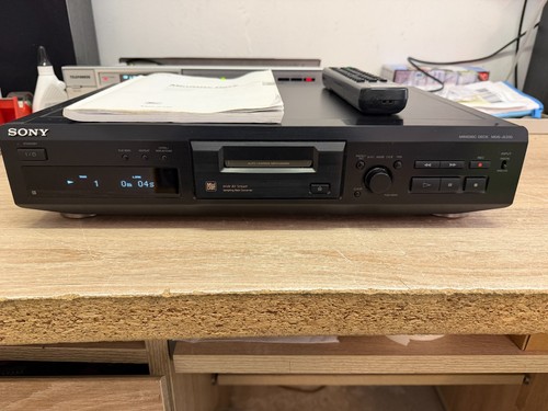 Sony minidisc recorder - sony,