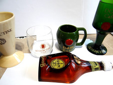 lot benedictine verre tasse