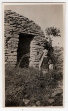 photo anonyme - une borie de