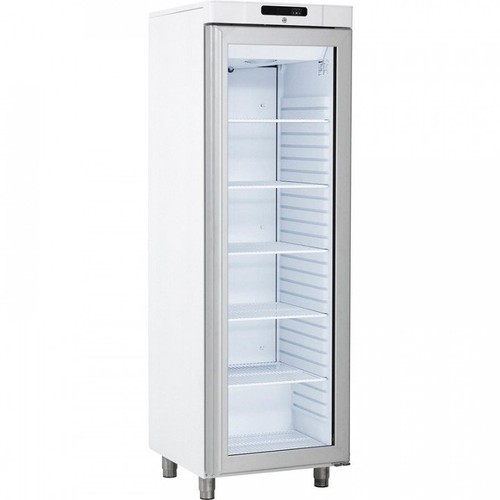 Armoire inox vitrée positive