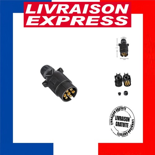 Prise remorque broches - prise, 7