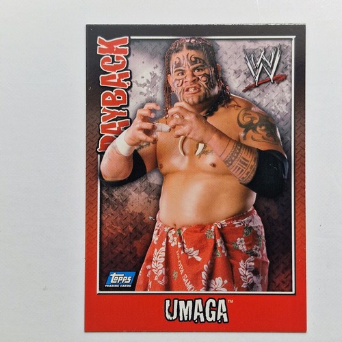 Umaga 2006 topps - 2006, wwe