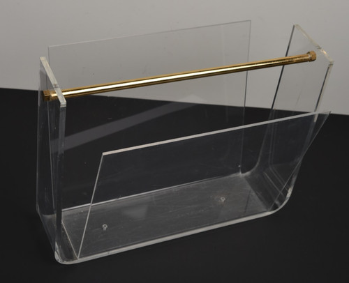 Porte revues plexiglas - porte-revues,