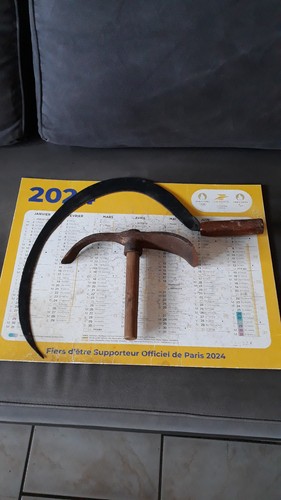 Anciens outils serpette - anciens, outils,