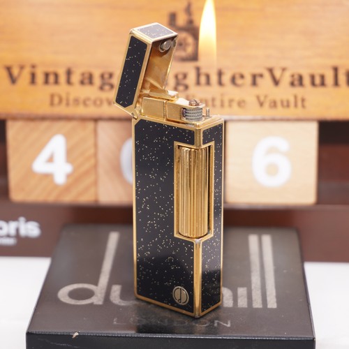 Briquet dunhill noir - briquet, or/noir