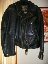 BLOUSON cuir Redskins style