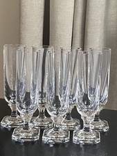 Lot 7 Verres En Cristal