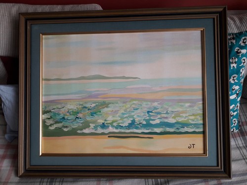 Tableau ancien huile sur - ancien, à