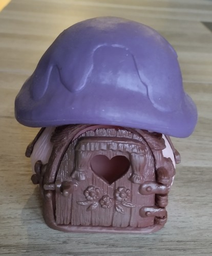 Figurine maison schtroumpf - figurine,