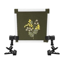 Cadre de broderie Portable avec pince à Clip, accessoires de couture de