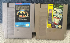 Batman: The Video Game & Return of The Joker - Nes Games Lot Tested and Working!