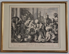 Adoration des Rois Gravure