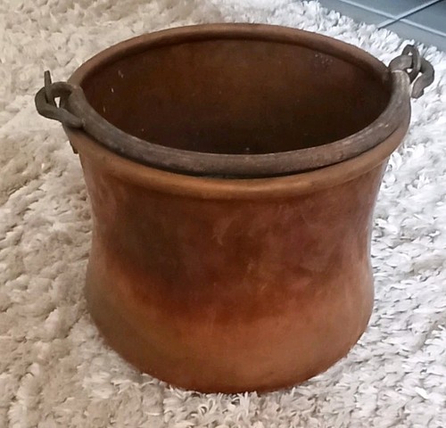 Ancien chaudron cuivre - ancien,