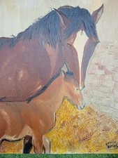 PEINTURE HUILE SUR TOILE