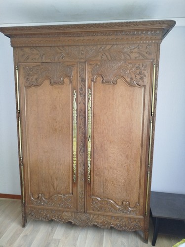Armoire normande mariage 19eme - armoire,