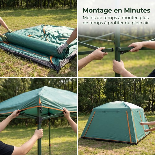 Tente camping spacieuse - de,