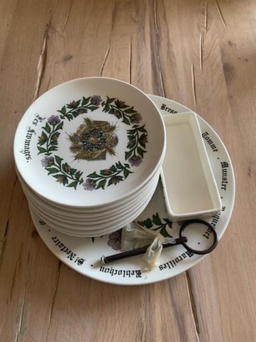 Plateau fromage faience - en,