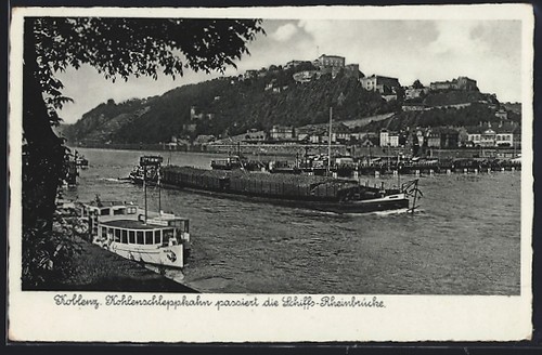 Carte postale coblence - coblence,, la