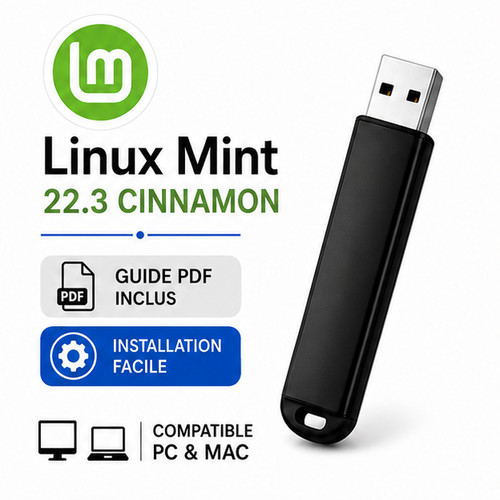 Cle usb linux - cle,