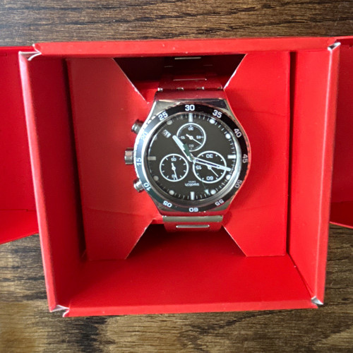 Swatch irony chronograph date - chronograph,