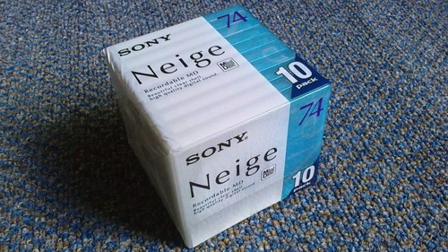 Minidisc sony neige série - 10,