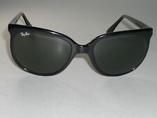 1980's Vintage Bausch & Lomb Ray-Ban Noir Brillant G15 UV Chats 1000 Ski Soleil