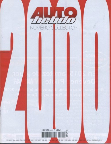 Auto hebdo 2000 numero - hebdo, n°2000