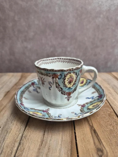 Tasse soucoupe ancienne - et,
