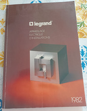 1982 catalogue legrand electrical installation equipment