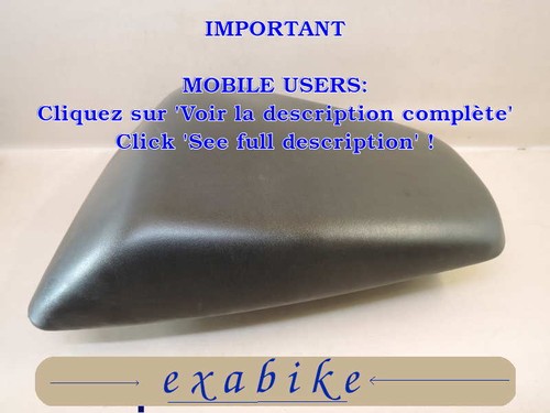 Selle passager pour honda - selle,
