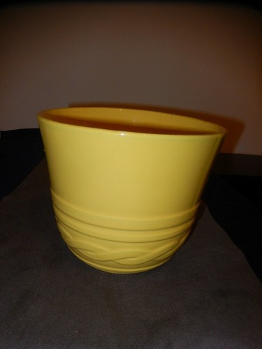 Old yellow terracotta molding - yellow,
