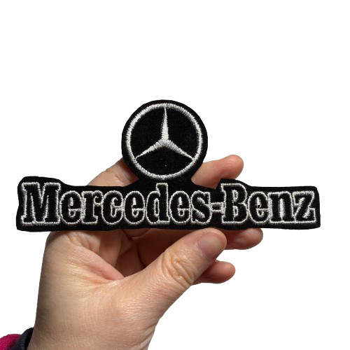 Embroidered iron patch - embroidered, iron-on