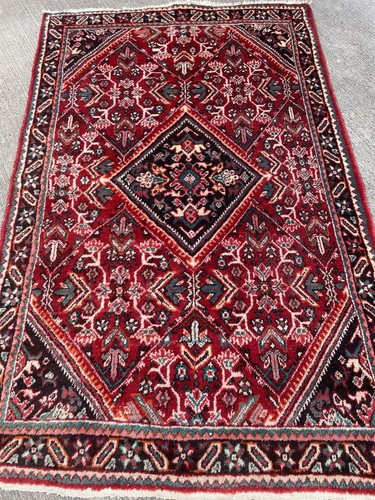 Ancien tapis 200x130cm mahall - ancien,