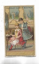 Chromo Chocolat GUERIN-BOUTRON "La Coiffure "