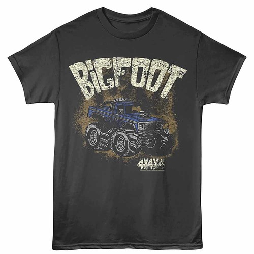 Bigfoot 4x4x4 shirt col rond - bigfoot,